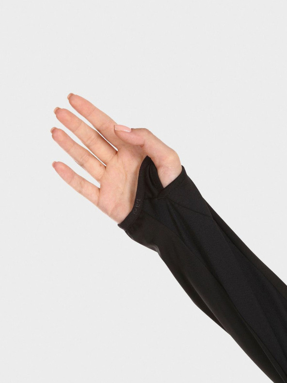 Kilpi Čierna dámska prešívaná bunda Kilpi VERONS