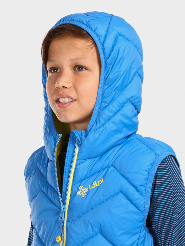 Kilpi Modrá chlapčenská prešívaná bunda Kilpi TOMM