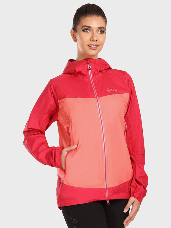 Kilpi Tmavoružová dámska športová bunda KILPI HURRICANE