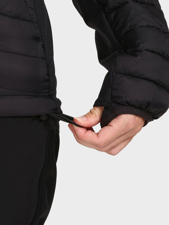 Kilpi Čierna dámska zimná prešívaná bunda Kilpi ACTIS