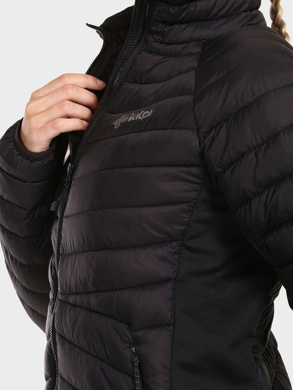 Kilpi Čierna dámska zimná prešívaná bunda Kilpi ACTIS