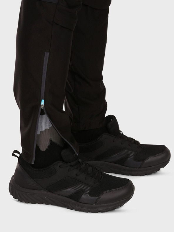 Kilpi Čierne pánske športové nohavice Kilpi NORWEL