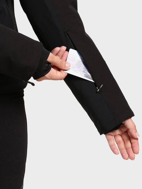 Kilpi Čierna dámska lyžiarska bunda Kilpi LORIEN