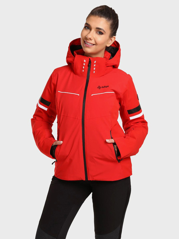 Kilpi Červená dámska lyžiarska bunda Kilpi LORIEN