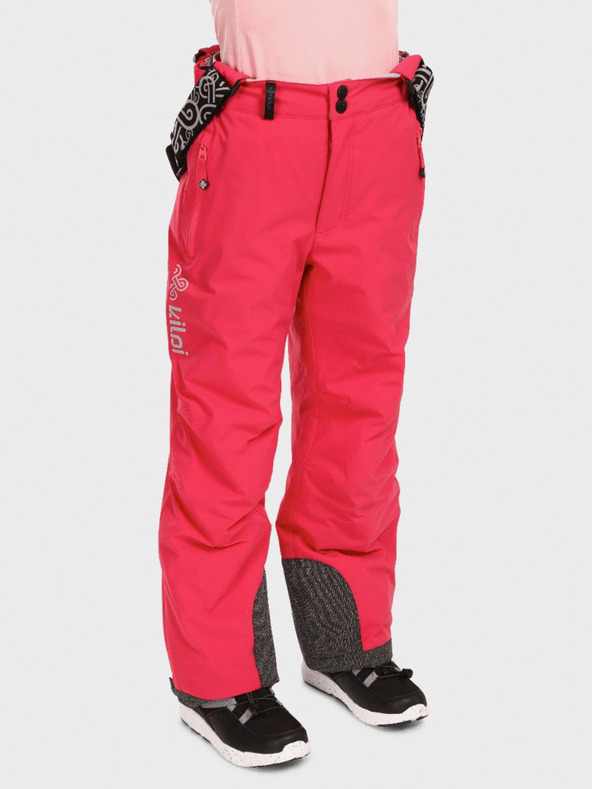 Kilpi Ružové dievčenské lyžiarske nohavice KILPI MIMAS