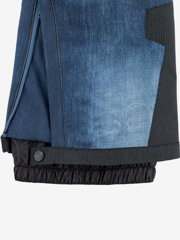 Kilpi Pánske softshellové lyžiarske nohavice Kilpi JEANSO-M Dark Blue