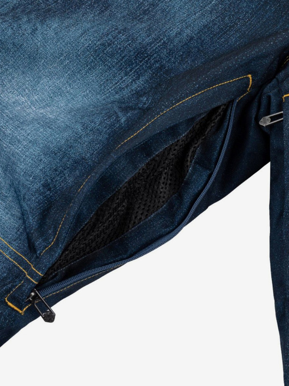 Kilpi Tmavomodré pánske lyžiarske nohavice Kilpi DENIMO