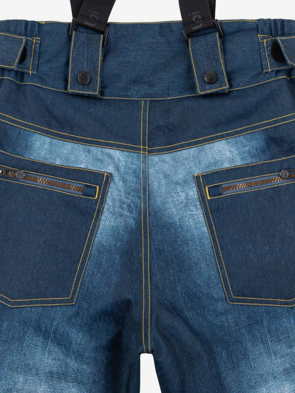 Kilpi Tmavomodré pánske lyžiarske nohavice Kilpi DENIMO