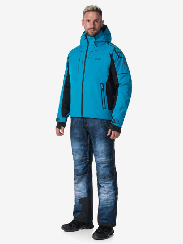 Kilpi Tmavomodré pánske lyžiarske nohavice Kilpi DENIMO