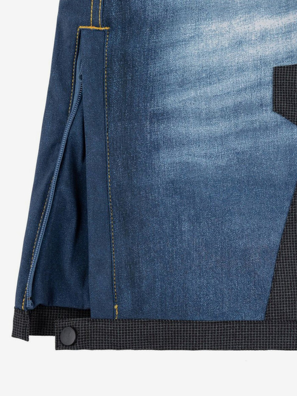 Kilpi Tmavomodré pánske softshellové lyžiarske nohavice Kilpi JEANSO