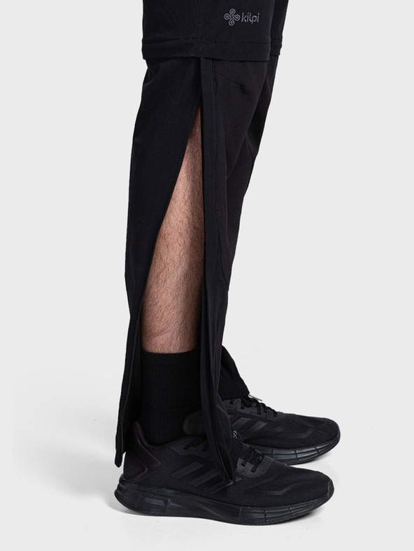 Kilpi Čierne pánske outdoorové nohavice Kilpi HOSIO