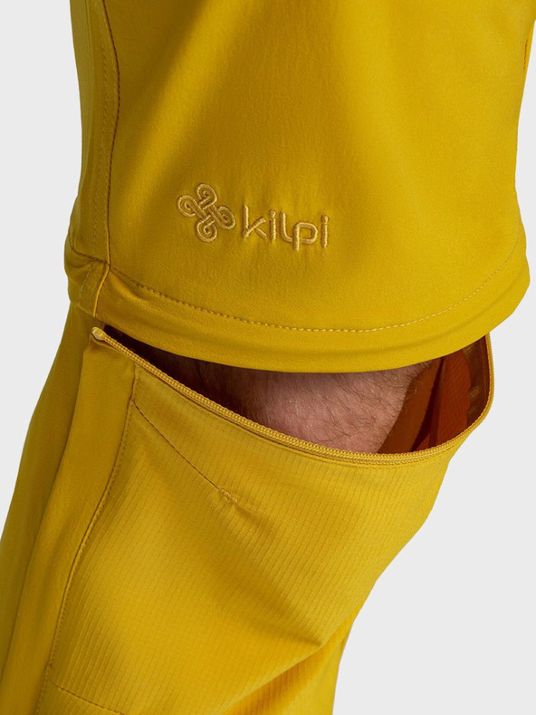 Kilpi Žlté pánske outdoorové nohavice Kilpi HOSIO