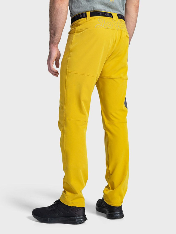 Kilpi Žlté pánske outdoorové nohavice Kilpi LIGNE