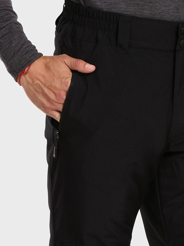 Kilpi Čierne pánske lyžiarske nohavice KILPI GABONE