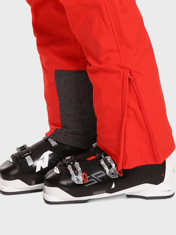 Kilpi Červené pánske softshellové lyžiarske nohavice Kilpi RHEA