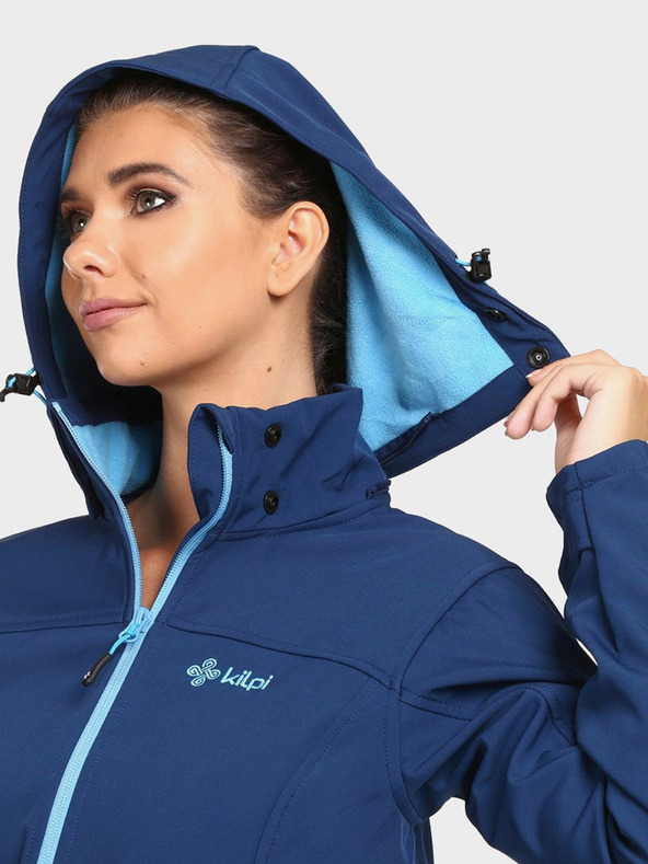 Kilpi Tmavomodrá dámska softshellová bunda Kilpi RAVIA