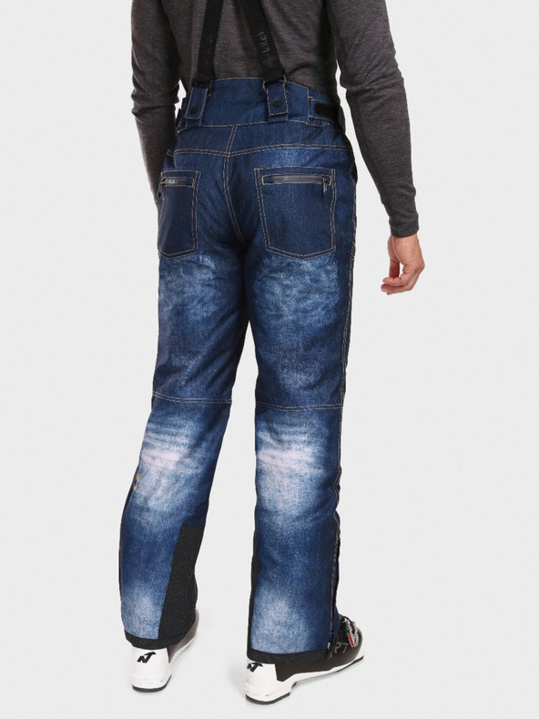 Kilpi Tmavomodré pánske lyžiarske nohavice Kilpi DENIMO