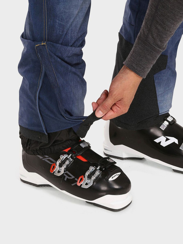 Kilpi Tmavomodré pánske softshellové lyžiarske nohavice Kilpi JEANSO