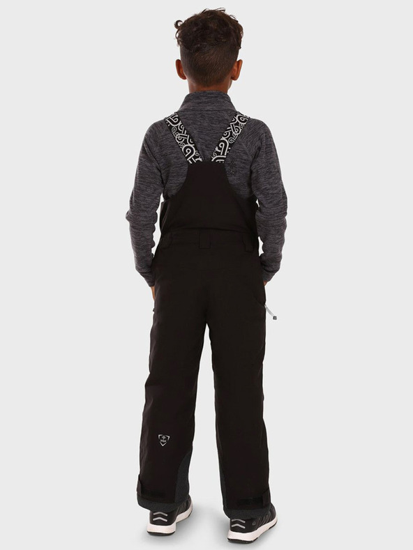 Kilpi Čierne detské lyžiarske nohavice Kilpi CHARLIE