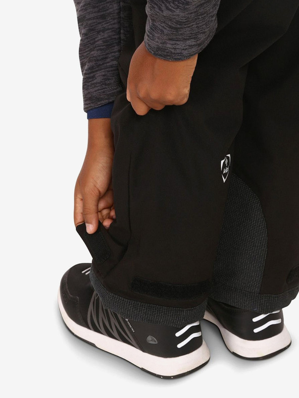 Kilpi Čierne detské lyžiarske nohavice Kilpi CHARLIE