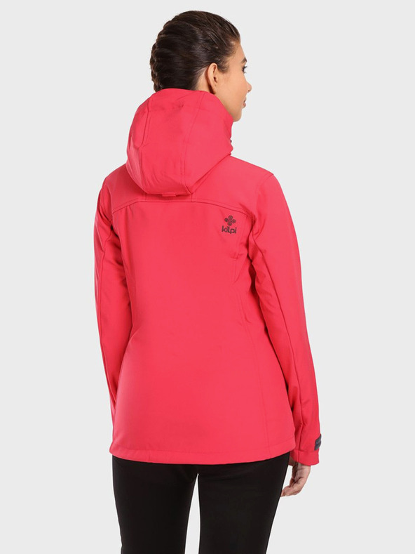 Kilpi Tmavoružová dámska softshellová bunda Kilpi RAVIA