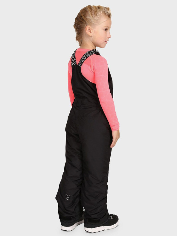Kilpi Čierne detské lyžiarske nohavice Kilpi DARYL