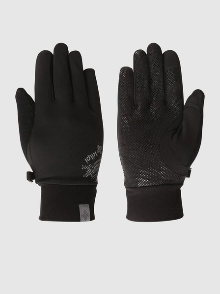 Kilpi Čierne unisex športové rukavice Kilpi CASPI