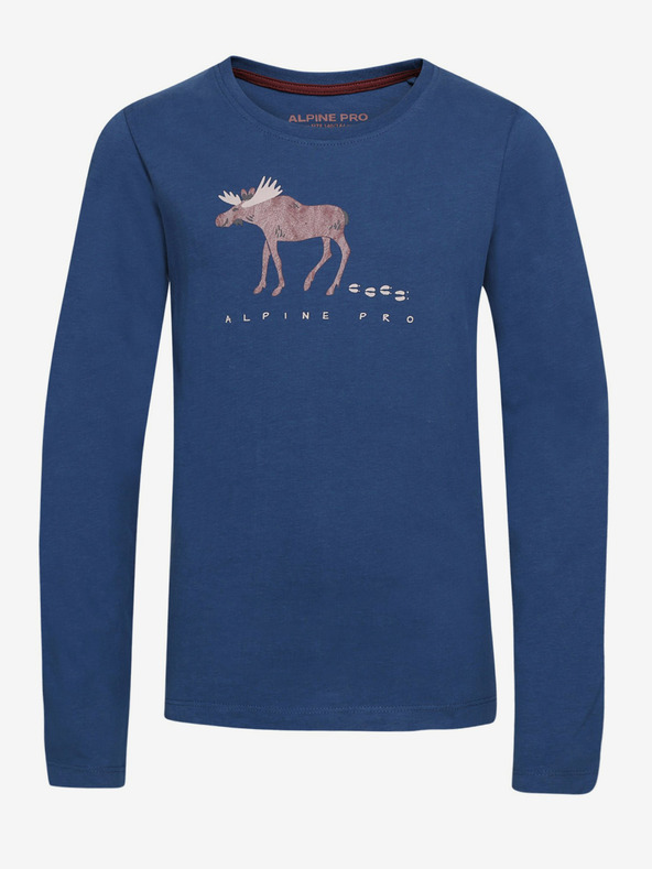 ALPINE PRO ALPINE PRO KSEVO Modré detské tričko