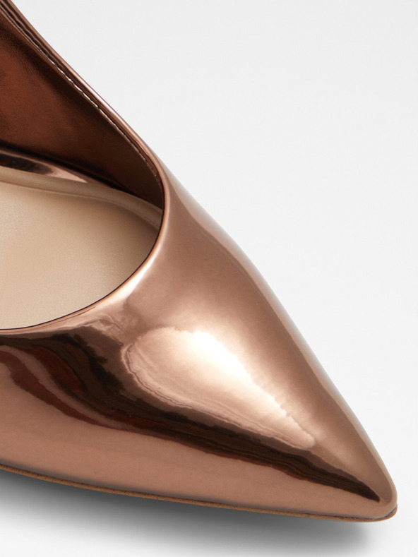 Aldo Dámske lodičky v bronzovej farbe ALDO Stessymid