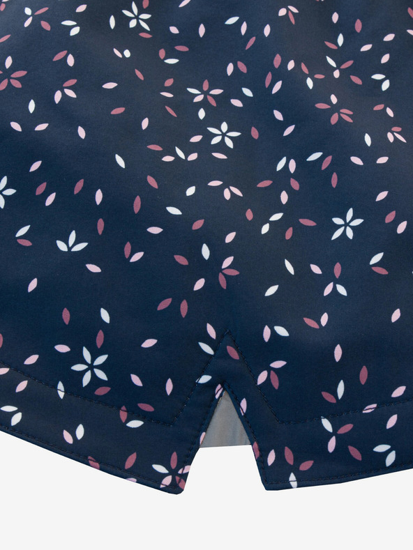 ALPINE PRO Tmavomodrý dievčenský softshellový kabát ALPINE PRO Ilemo