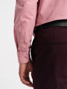 Ombre Clothing Ružová pánska košeľa Ombre Clothing