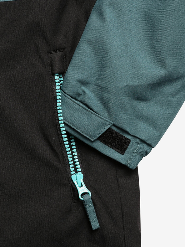 ALPINE PRO Sivá chlapčenská bunda s mikinou ALPINE PRO Plega