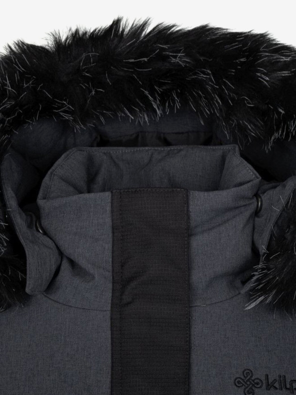 Kilpi Čierny dámsky zimný kabát Kilpi KETRINA-W