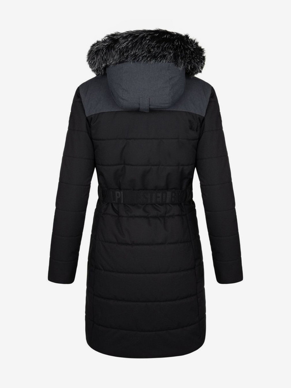 Kilpi Čierny dámsky zimný kabát Kilpi KETRINA-W