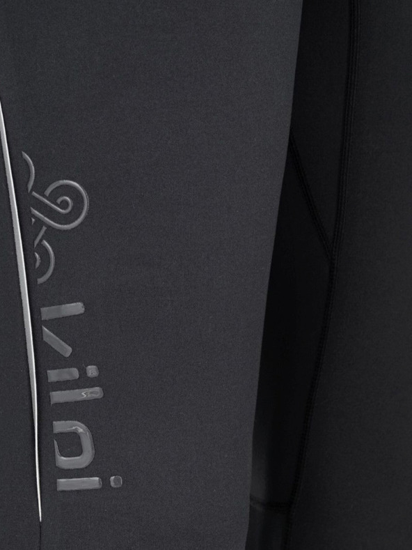 Kilpi Čierne pánske bežecké legíny Kilpi RUNNER-M