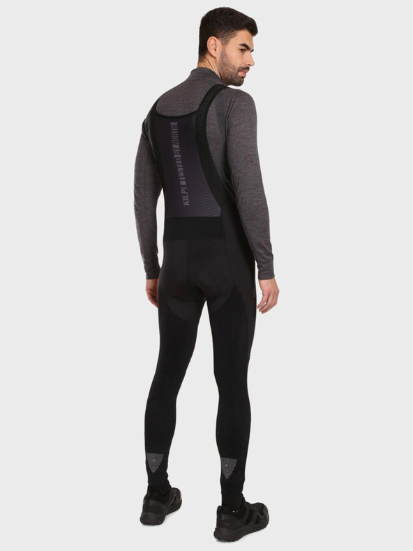 Kilpi Čierne pánske cyklistické legíny Kilpi MOVI-M