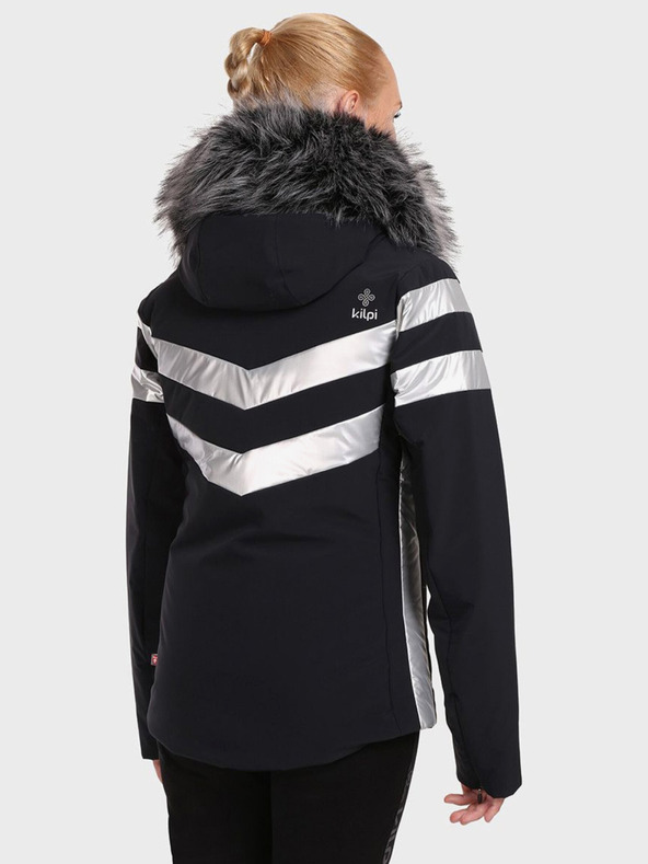 Kilpi Čierna dámska luxusná lyžiarska bunda Kilpi LTD ASTER-W