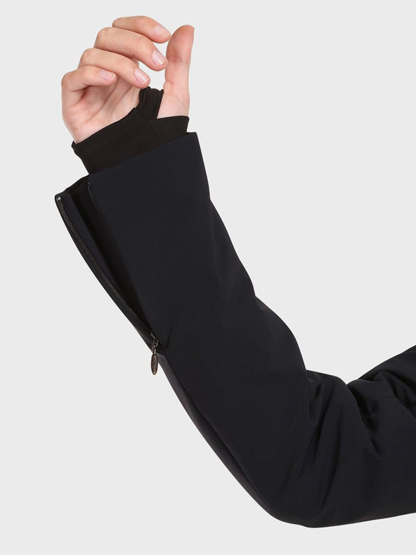 Kilpi Čierna dámska luxusná lyžiarska bunda Kilpi LTD ASTER-W