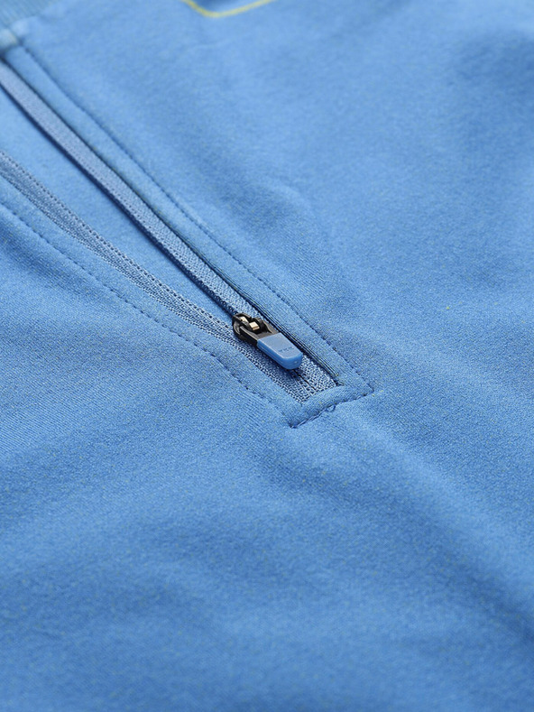 ALPINE PRO Modré pánske funkčné tričko ALPINE PRO Seam