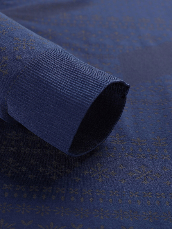 ALPINE PRO Tmavomodré pánske funkčné tričko ALPINE PRO Ambos