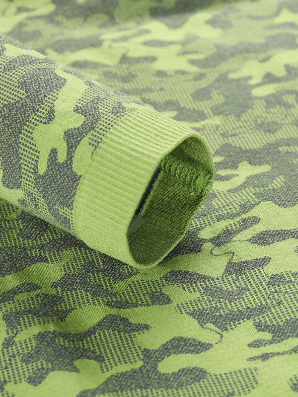 ALPINE PRO Zelené chlapčenské funkčné tričko ALPINE PRO Seamo