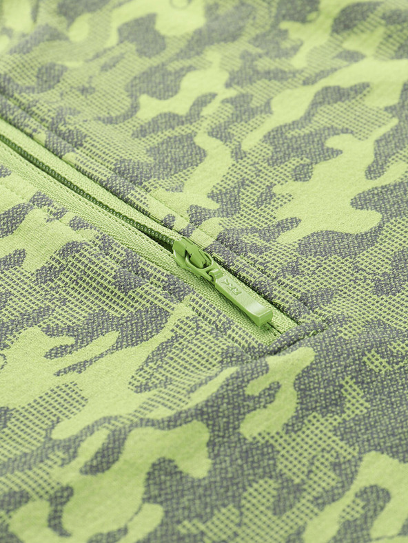 ALPINE PRO Zelené chlapčenské funkčné tričko ALPINE PRO Seamo