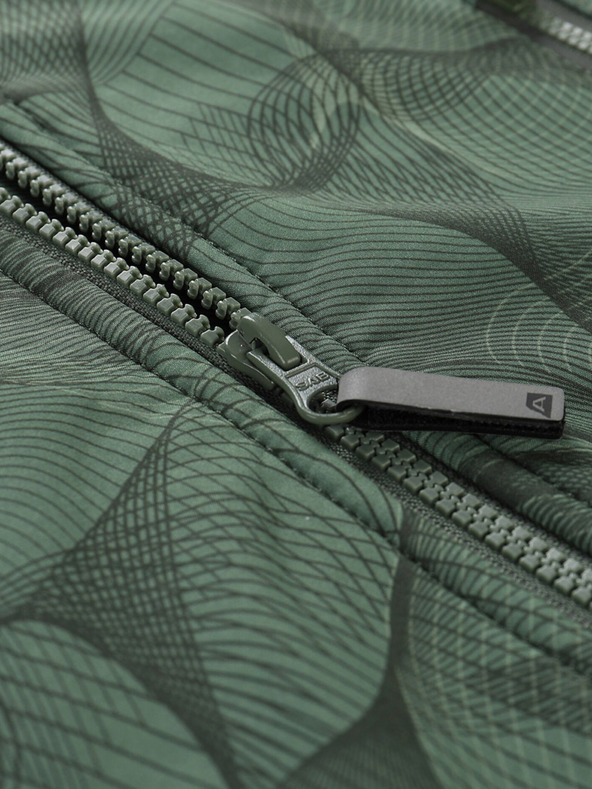 ALPINE PRO Tmavozelená detská softshellová bunda ALPINE PRO Hooro