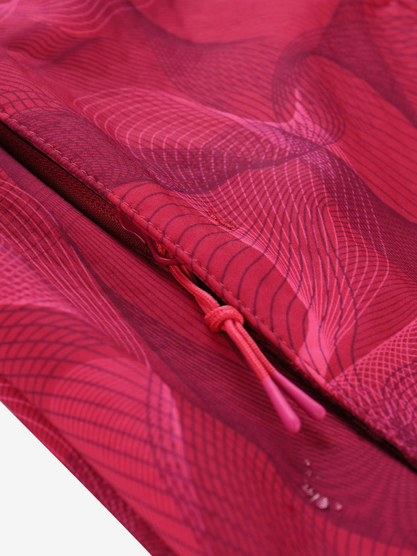 ALPINE PRO Tmavoružová dámska softshellová bunda ALPINE PRO Hoora