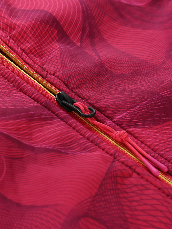 ALPINE PRO Tmavoružová dámska softshellová bunda ALPINE PRO Hoora