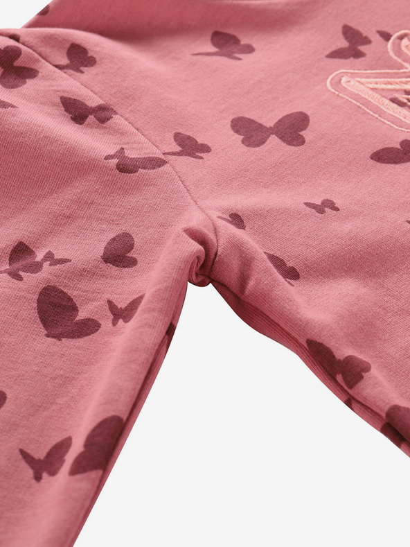 NAX Ružová dievčenská mikina NAX Ziardo