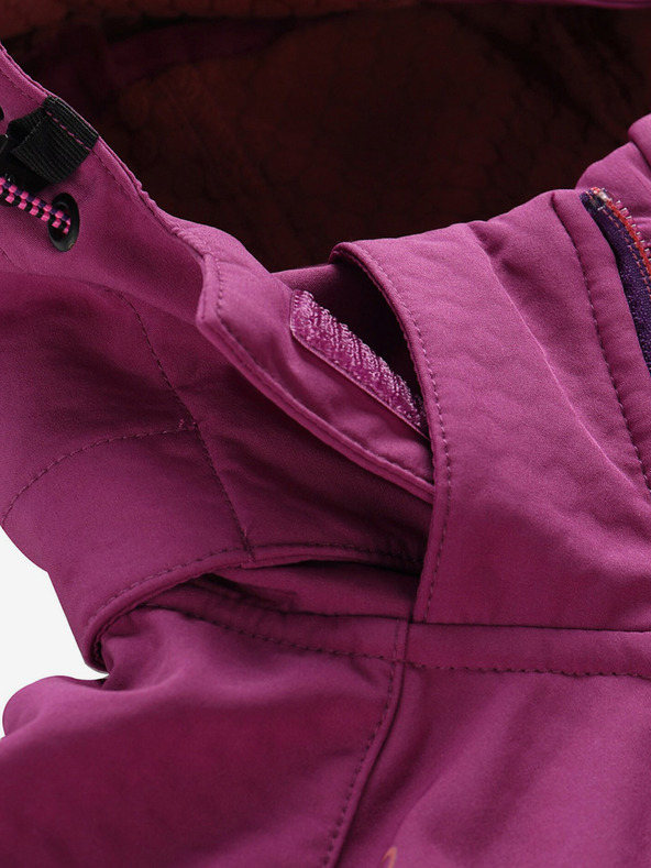 ALPINE PRO Fialová dámska softshellová bunda ALPINE PRO HOORA