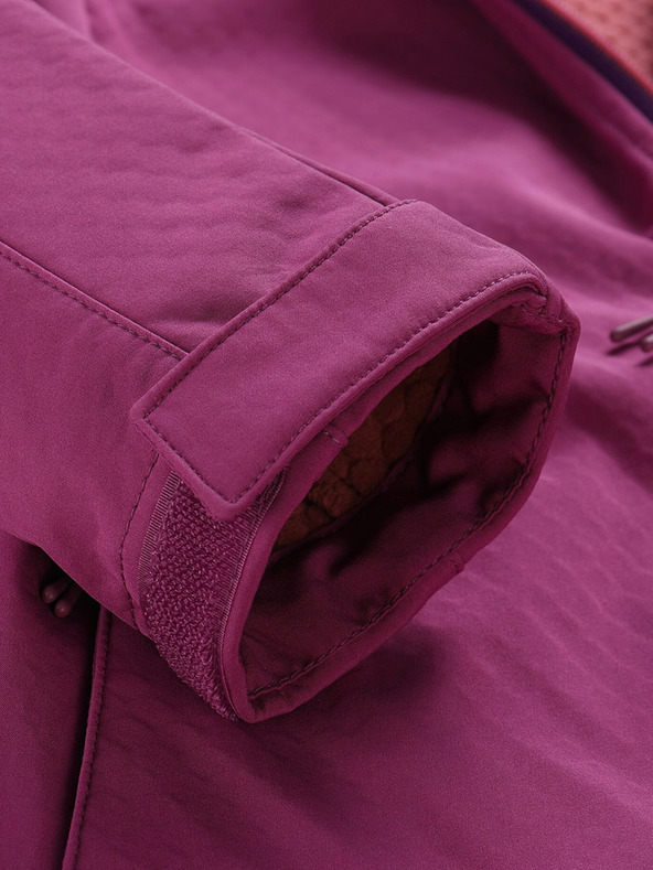 ALPINE PRO Fialová dámska softshellová bunda ALPINE PRO HOORA