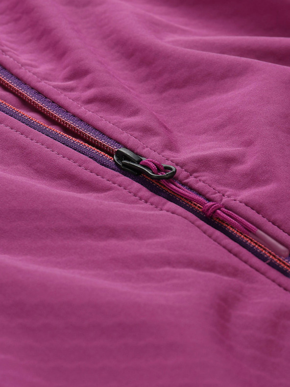 ALPINE PRO Fialová dámska softshellová bunda ALPINE PRO HOORA