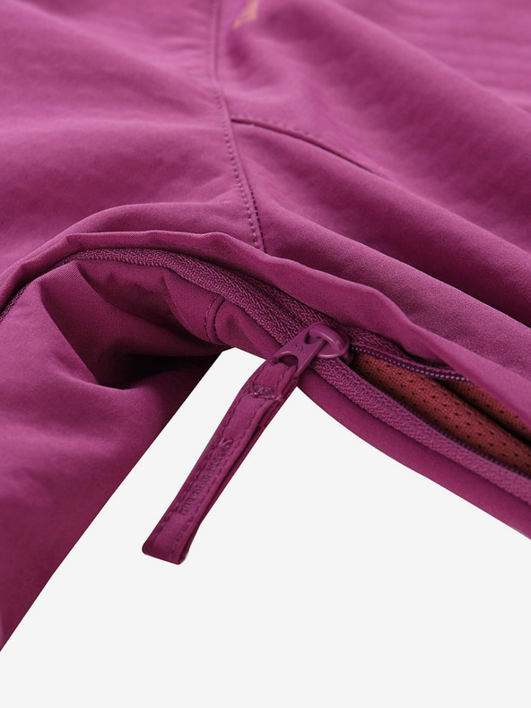 ALPINE PRO Fialová dámska softshellová bunda ALPINE PRO HOORA